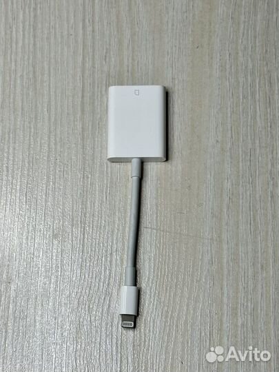 Lightning OTG адаптер для карт памяти SD