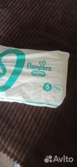 Подгузники трусики pampers 6