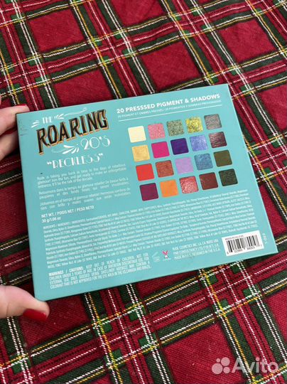 Палетка теней the roaring 20's reckless