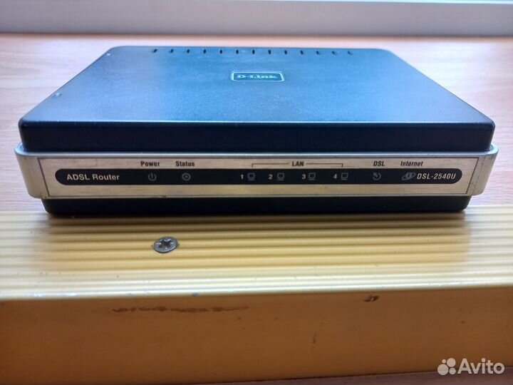 Модем D-link DSL-2540U маршрутизатор, роутер
