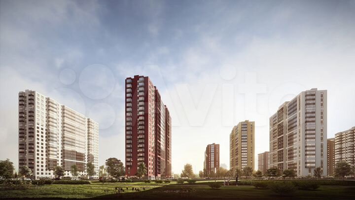 Квартира-студия, 29,9 м², 19/21 эт.