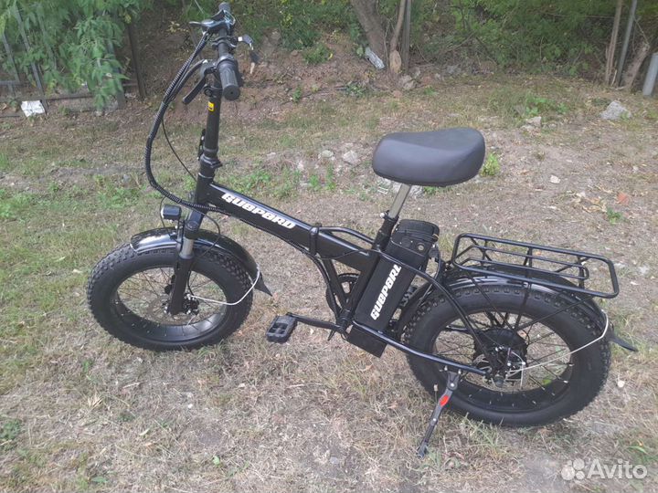 Электровелосипед фэтбайк складной