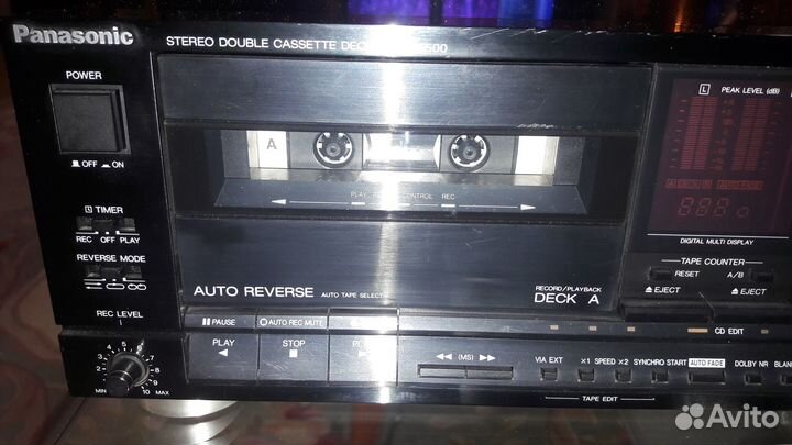 Магнитофонная дека Panasonic RS-D5500, Japan