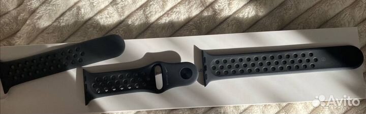Apple watch nike+ series 3 38mm черные