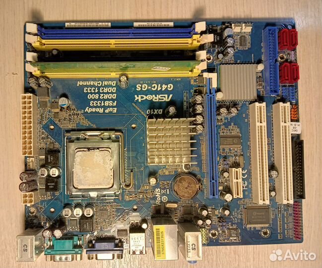 Материнская плата 775