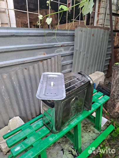 Коптилка из нержавейки