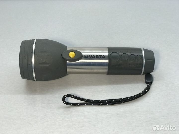Фонарик Varta с батарейками, второй фонарь подарок