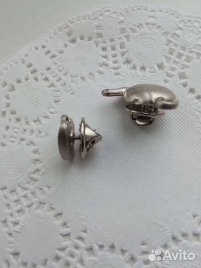 Брошь двойная