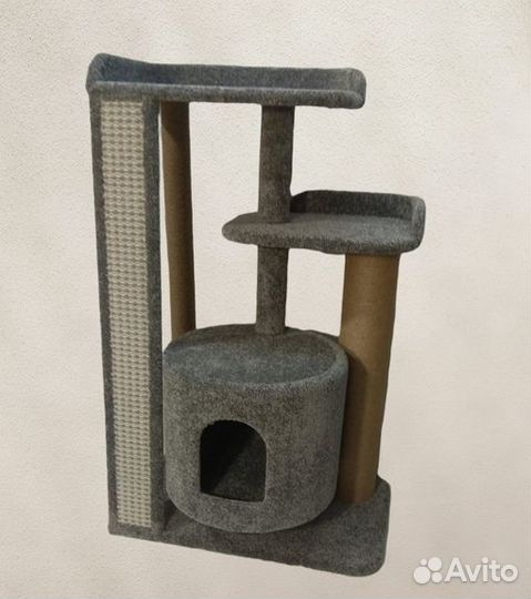 Когтеточка,крепкий игровой комплекс для кошек круп