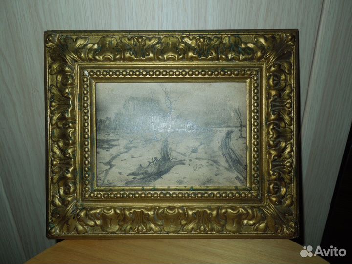 Рама для картины 19 век Царская Россия