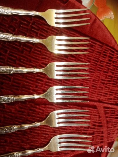 Вилки мельхиор