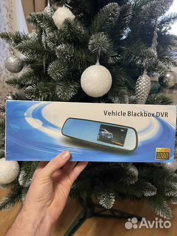 Видеорегистратор зеркало с двумя камерами