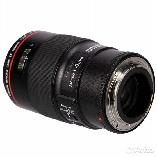 Объектив Canon EF 100 mm 2.8L Macro IS USM