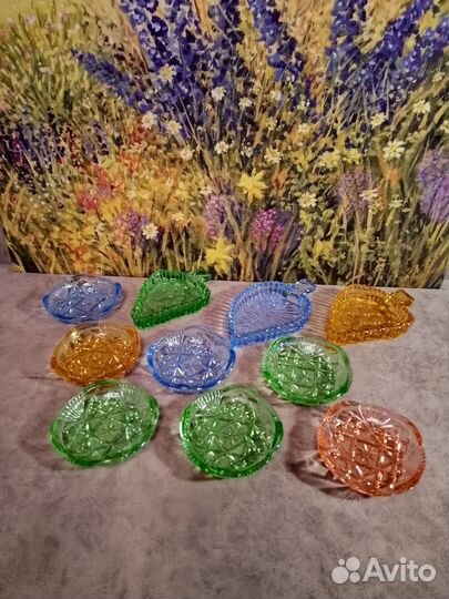 Розетки для варенья СССР Богемия