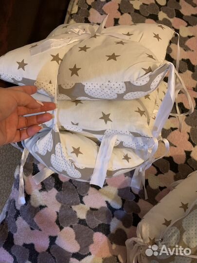 Бортики в кроватку