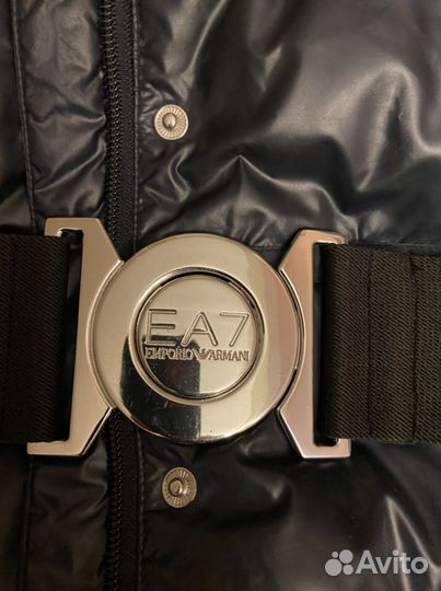 Пуховое пальто Emporio Armani