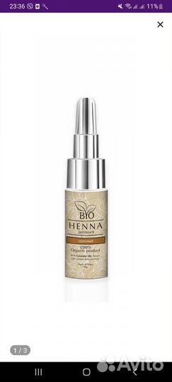 Хна для бровей biohenna