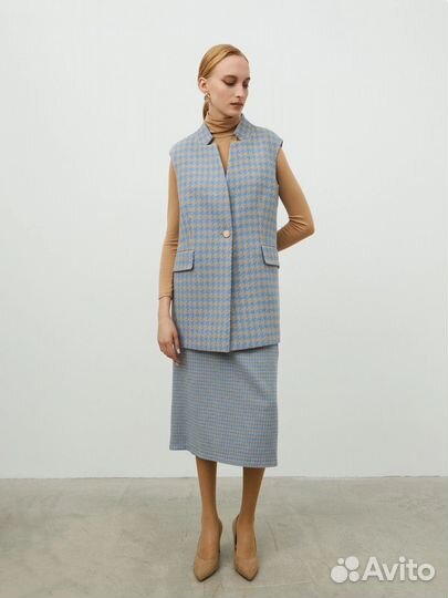 Жилет с шерстью