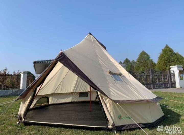 Палатка Юрта с дымоходом mircamping 2907W