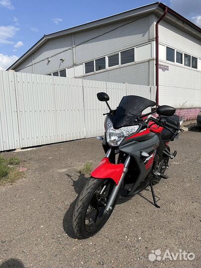 Мотоцикл racer RC300CS skyway sport красный