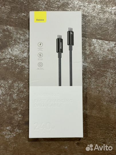 Кабель Baseus 240w Type-C