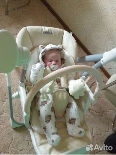 Стульчик для кормления babyton 2 в 1