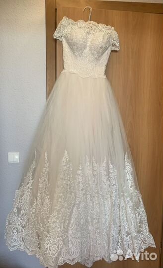 Платье свадебное р40-42 (xs)