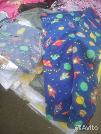 Плед детский флисовый