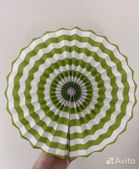 Бумажные веера, фанты наборы из 6 шт