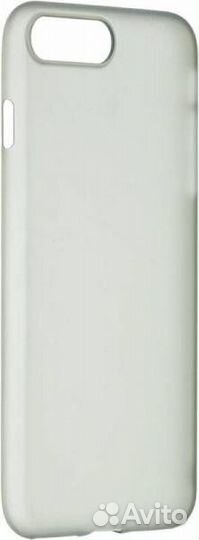 Чехол Серый Матовый iPhone 7 Plus + Защита плёнка