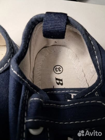 Кеды текстильные(детские)