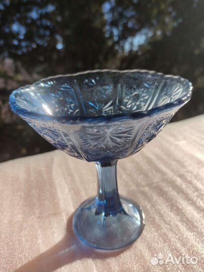 Вазочки цветное стекло. СССР