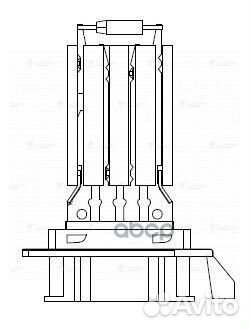 Резистор вентилятора отопителя LFR 1801 LFR1801