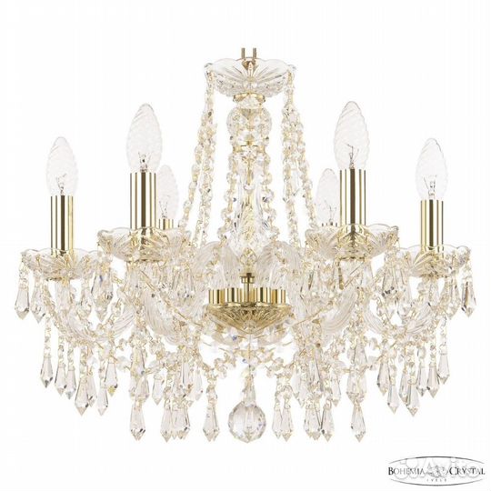 Люстра хрустальная 1403/6/160 G Bohemia Ivele Crys