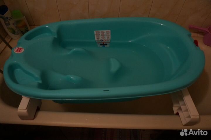 Детская ванна babyok onda evolution + подставка