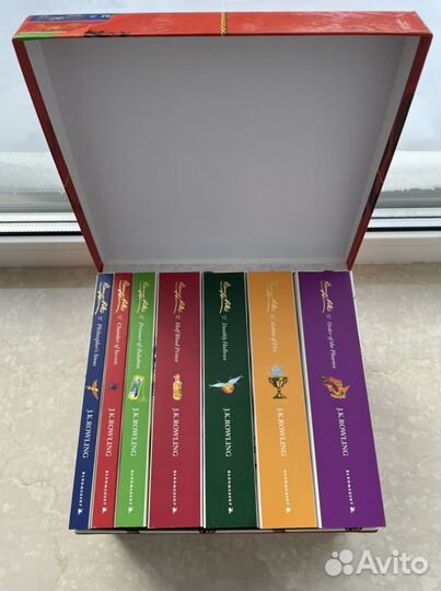 Коллекция книг Гарри Поттер в оригинале
