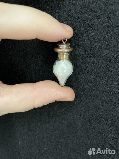 Кулон и серьги ручной работы