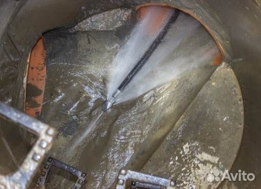 Устранение засоров. Прочистка канализации. Мастер