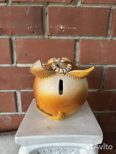 Копилка (фигура садовая) котик