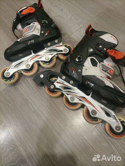 Роликовые коньки детские раздвижные