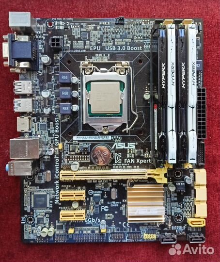 Комплект 1150 Core i7-4770 + B85 + 16 Гб