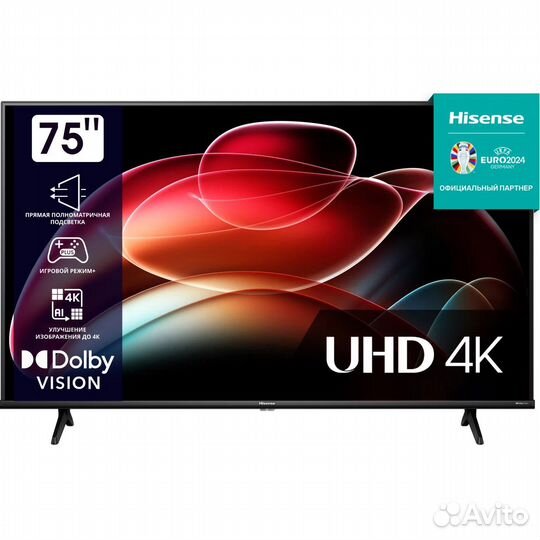 Телевизор hisense 75A6K