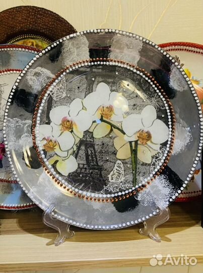 Тарелки ручной работы