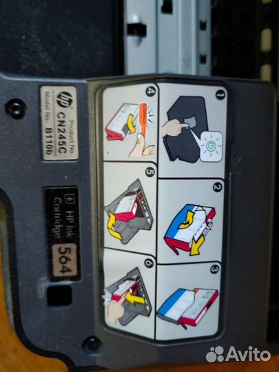 Принтер струйный hp photosmart b110b