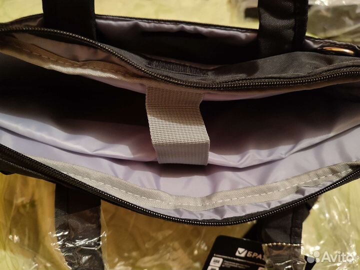 Новая сумка brauberg с отделением для ноутбука 14