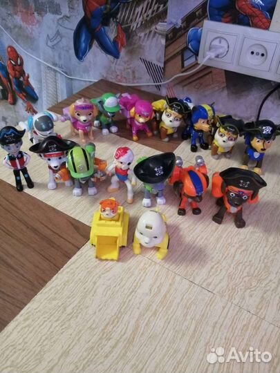 Игрушки щенячий патруль