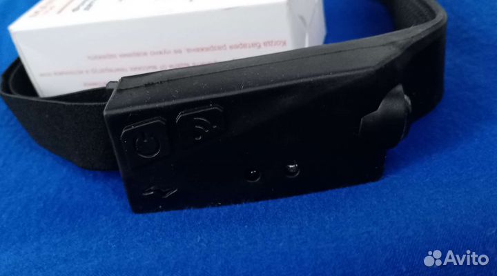 Фонарик налобный с датчиком