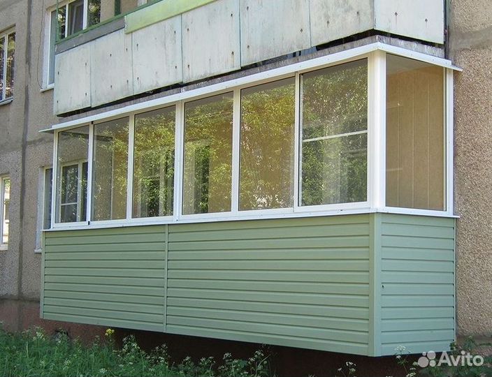 Балконы и лоджии с пластиковыми окнами