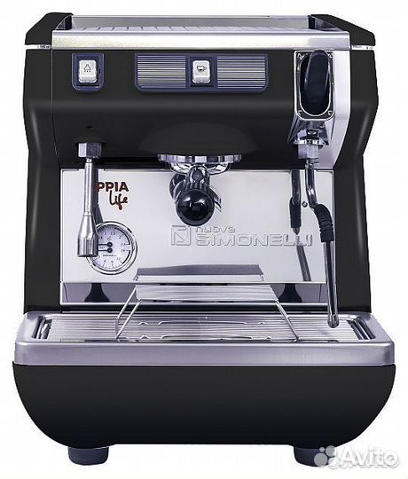 Кофемашина Nuova Simonelli Appia Life 1Gr S черная