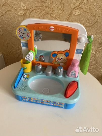 Умный щенок, умывальник